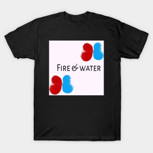 T-shirt fire & water T-Shirt